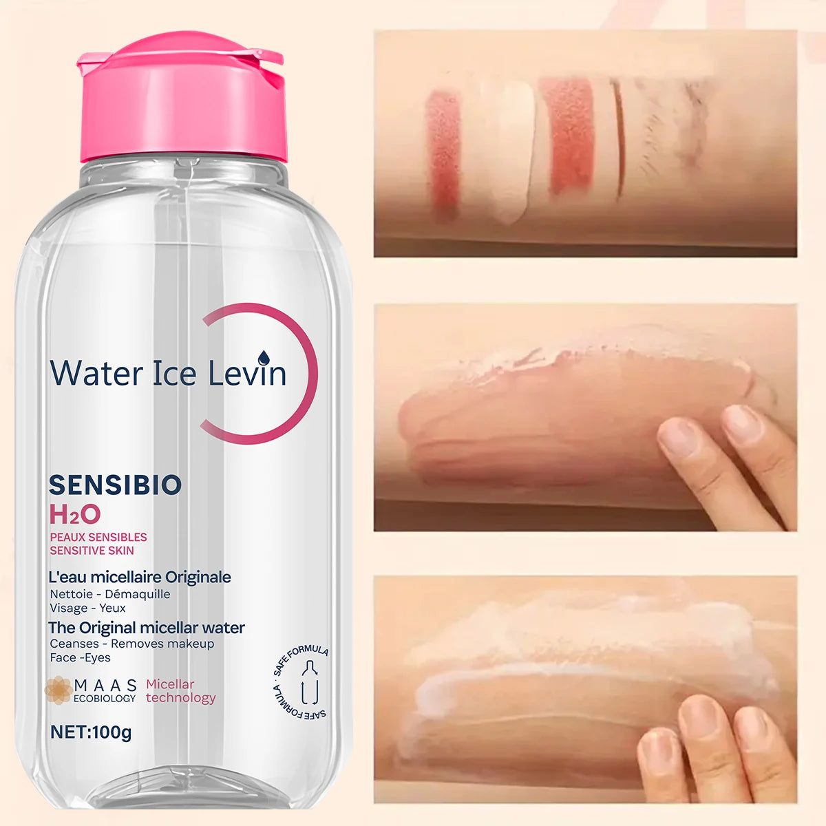 Water Ice Levin Micellar Water Makeup Remover for Sensitive Skin