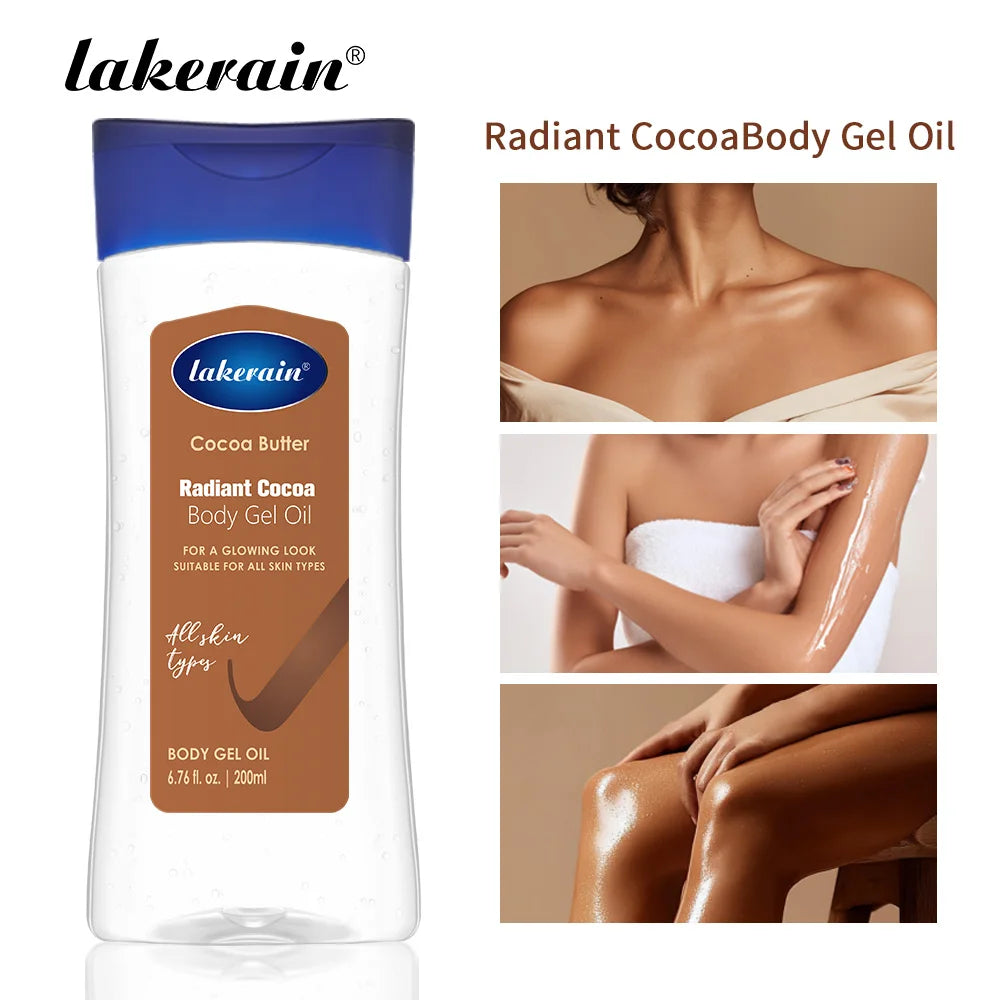 Radiant Cocoa Body Gel Oil for Deep Hydration and Glowing Skin - 2