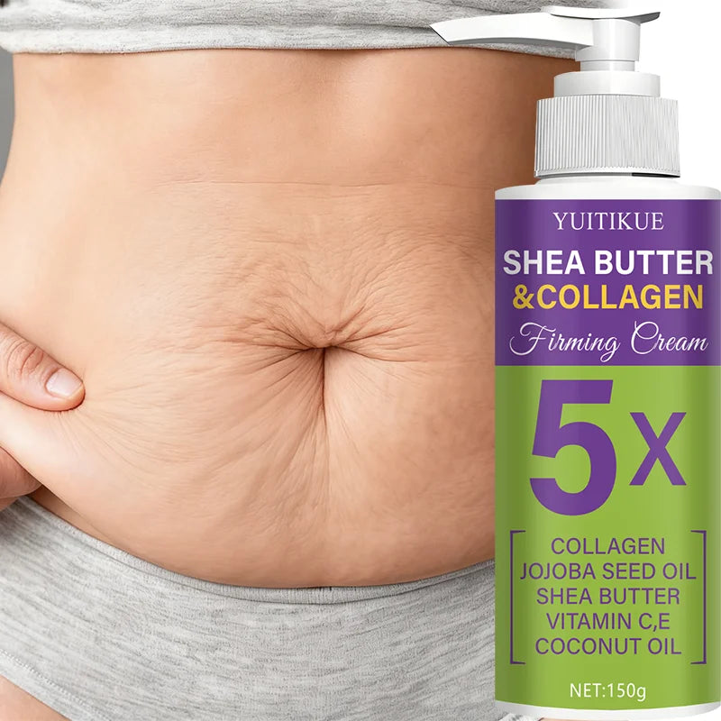 YUITIKUE 5X Shea Butter Collagen Firming Cream Body Sculpting Lotion