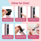 Electric Foot Callus Remover with 9 Speed Settings