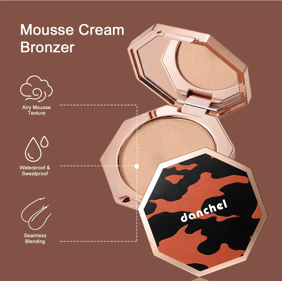Cream Mousse Contour Bronzer for Sculpted Natural Finish