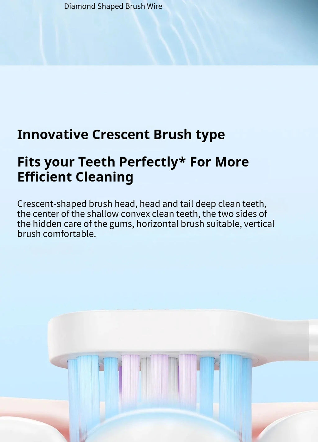Mijia T501 T501C Electric Toothbrush Replacement Heads Pack