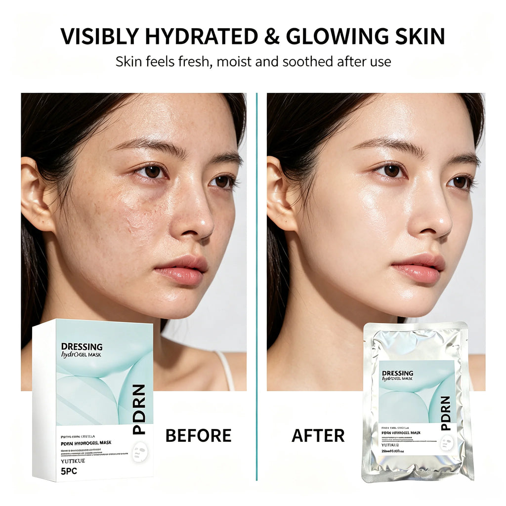 YUITIKUE PDRN Hydrogel Face Mask Centella Soothing Hydrating Treatment