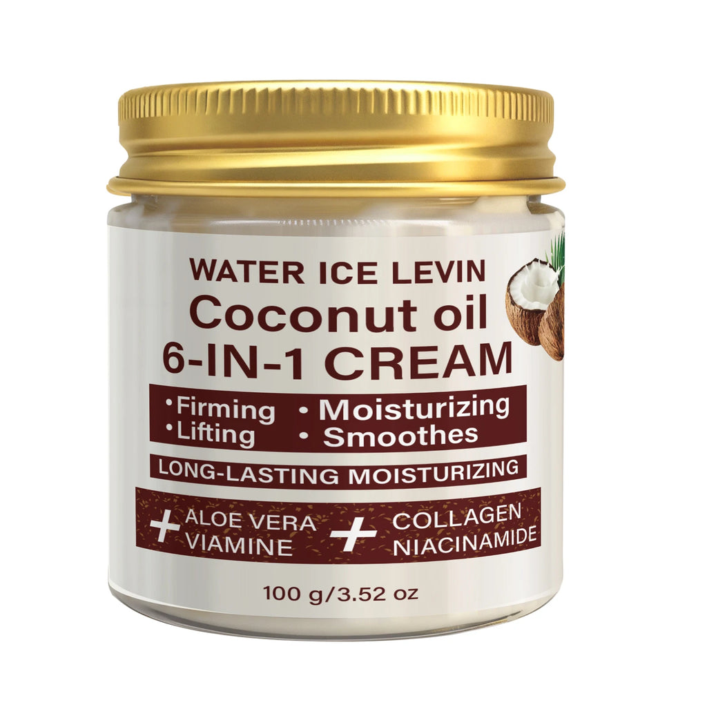 Coconut Oil 6-in-1 Face Cream Moisturizing and Firming Skin Care