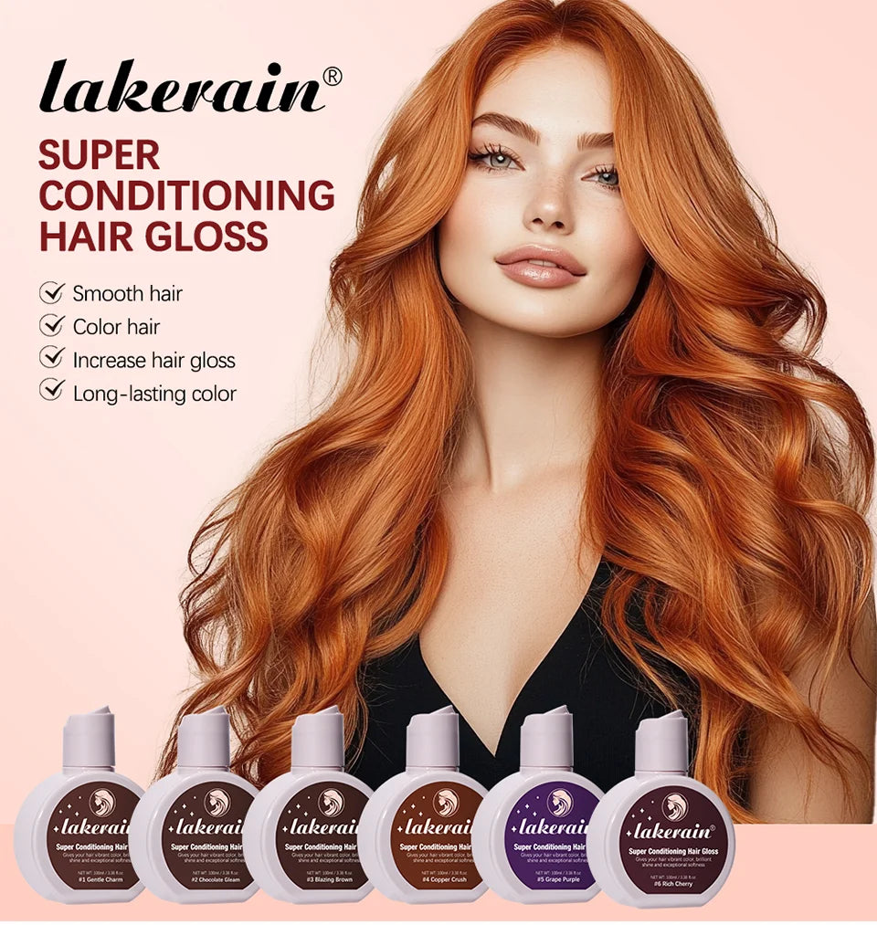 Conditioning Hair Gloss for Vibrant Color and Shine