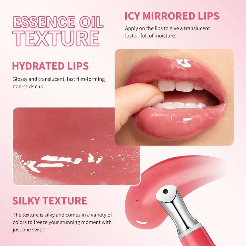 Hydrating Lip Oil Serum for Smooth and Plump Lips