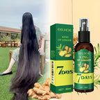 Ginger Hair Growth Spray Scalp Moisturizing Repair Treatment 30ml