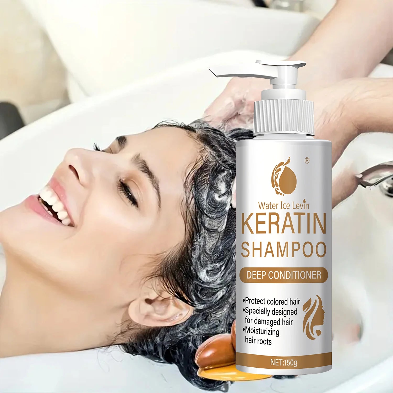 Keratin and Collagen Repair Shampoo for All Hair Types 150g