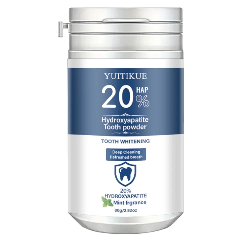 Hydroxyapatite Tooth Powder Mint Teeth Whitening and Cleaning Polish