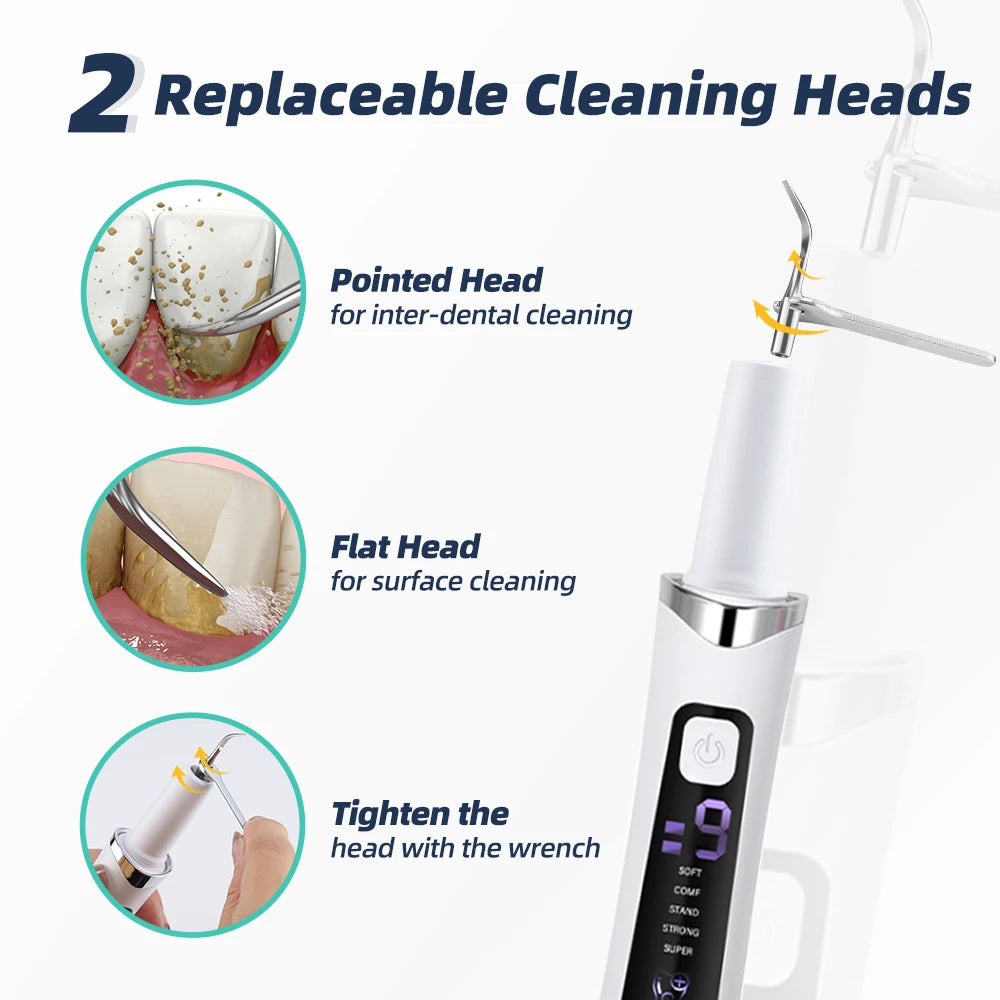 Ultrasonic Electric Teeth Tartar and Plaque Remover