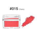 Embossed Matte Blush Palette with Makeup Brush