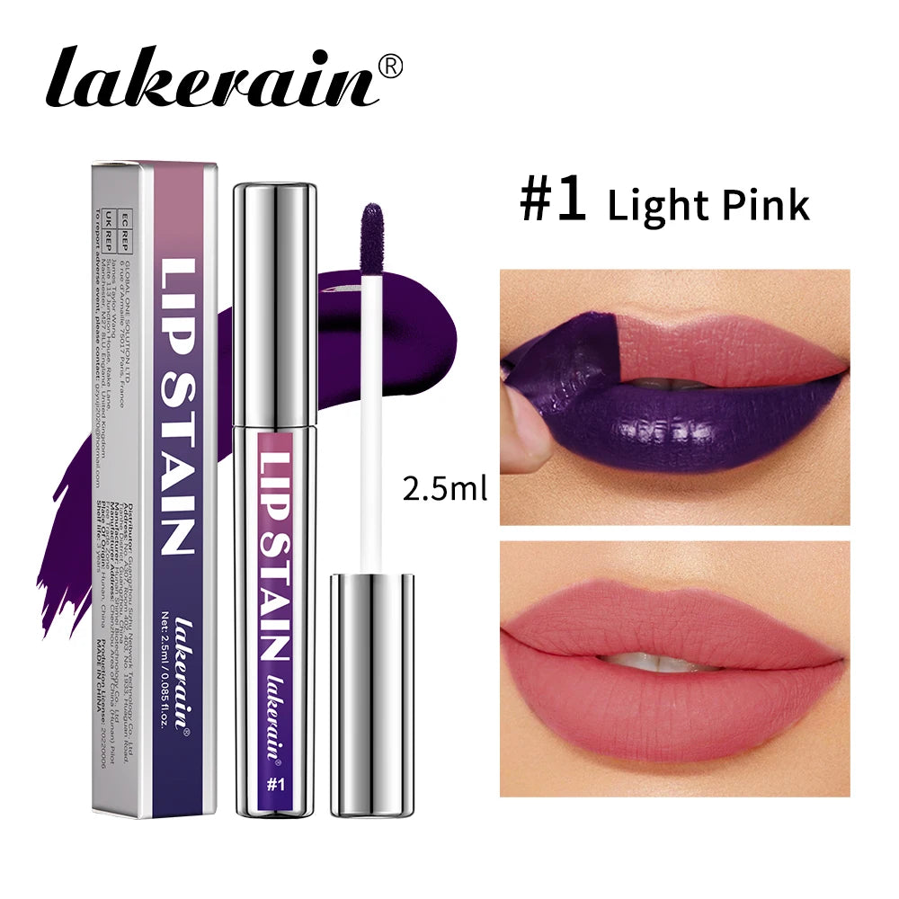 Waterproof Peel-Off Lip Stain for Long-Lasting Matte Color