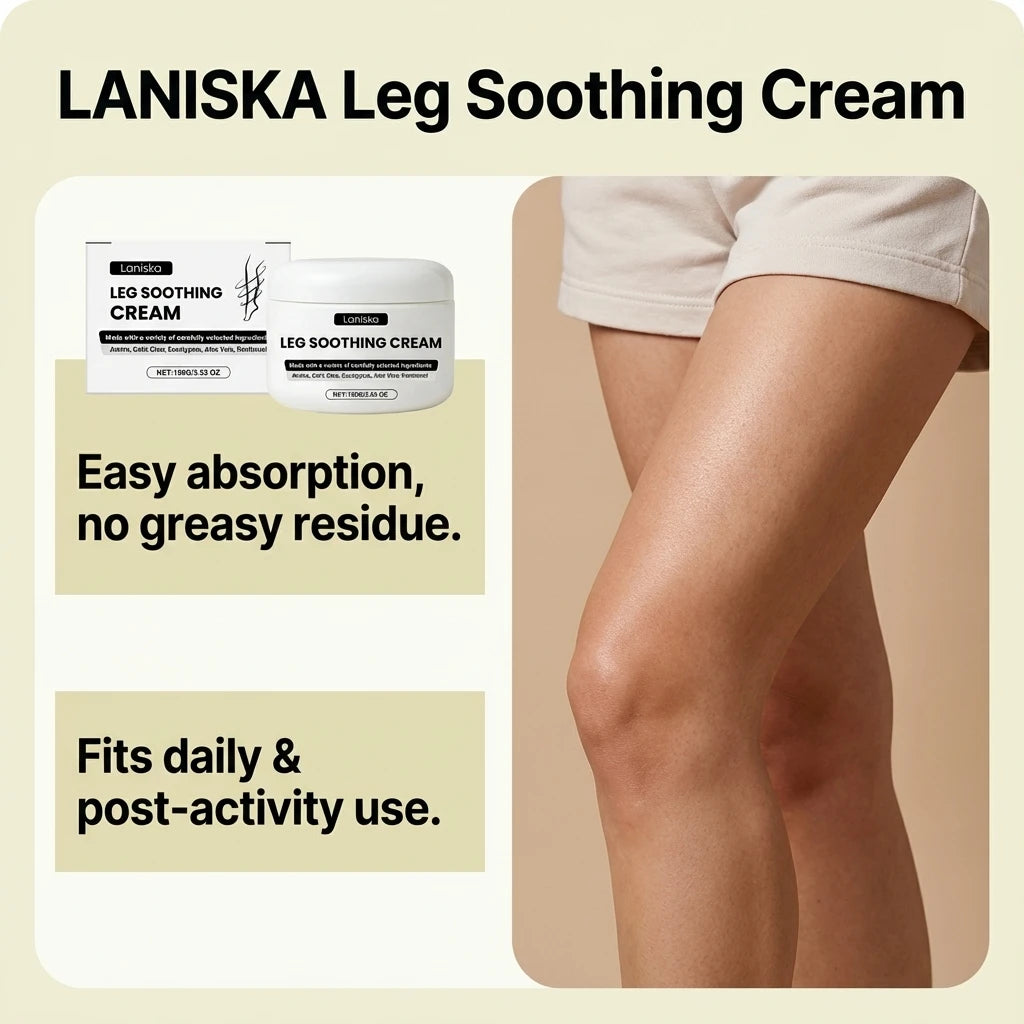 Soothing Leg Massage Cream for Muscle Relief - 8