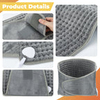 Electric Heating Waist Belt with Adjustable Temperature and Timer