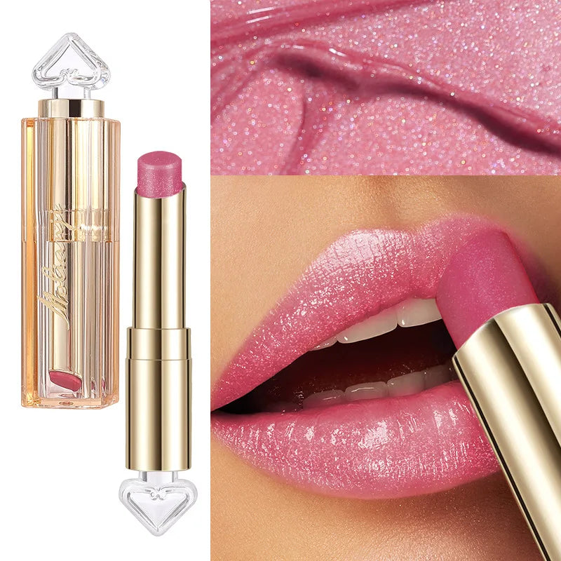 Shiny Lipstick Waterproof Long Lasting Glitter Lip Gloss