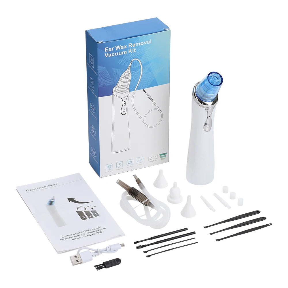 Electric Baby Nasal Aspirator and Ear Wax Removal Kit - 18