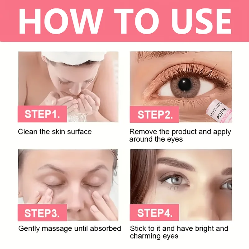YUITIKUE PDRN Anti Aging Eye Cream 5% Niacinamide Dark Circle Corrector - 6