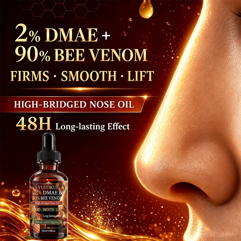 Bee Venom Firming Face Serum DMAE Moisturizing Skin Care Oil 30ml