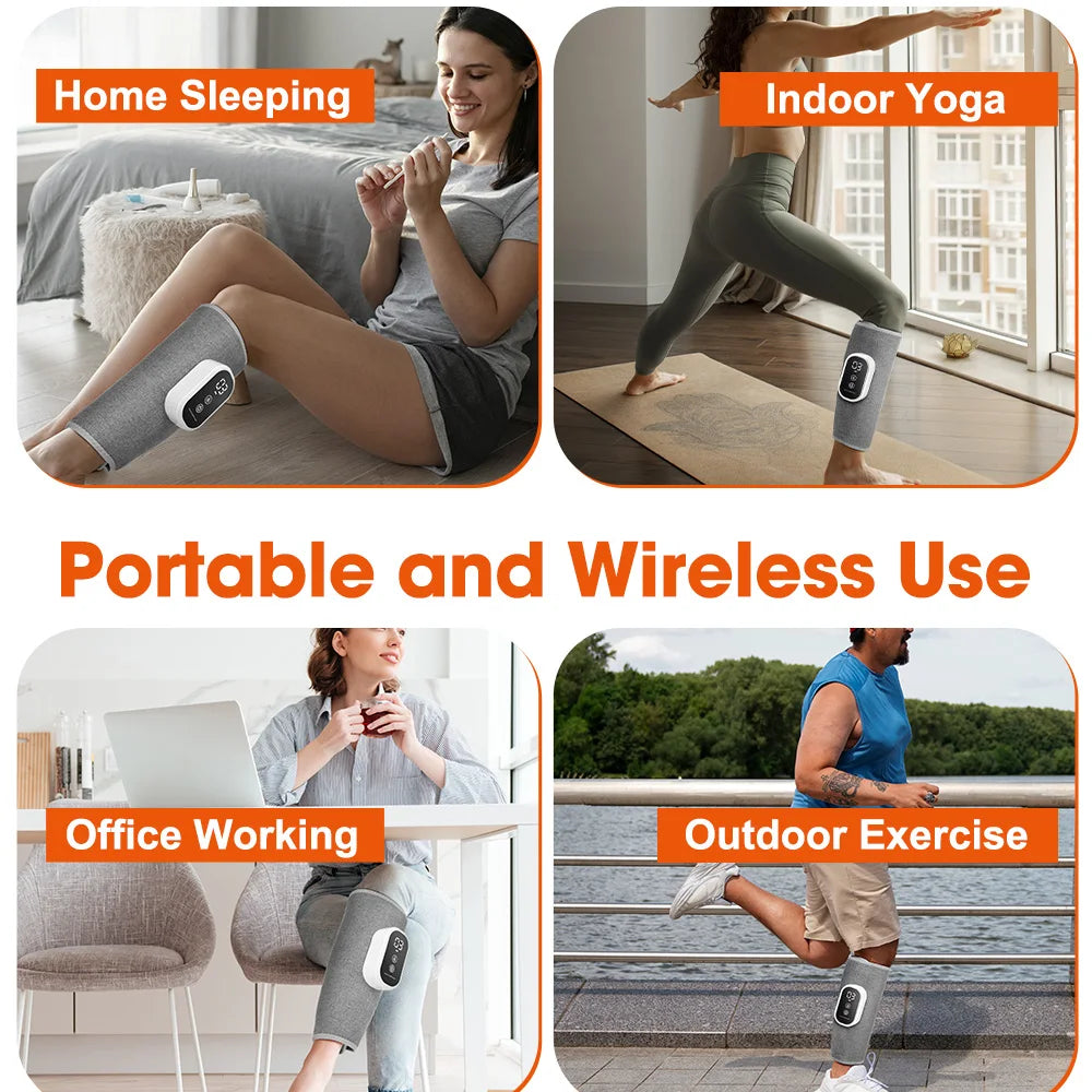Wireless Air Compression Calf Massager for Muscle Relief - 18