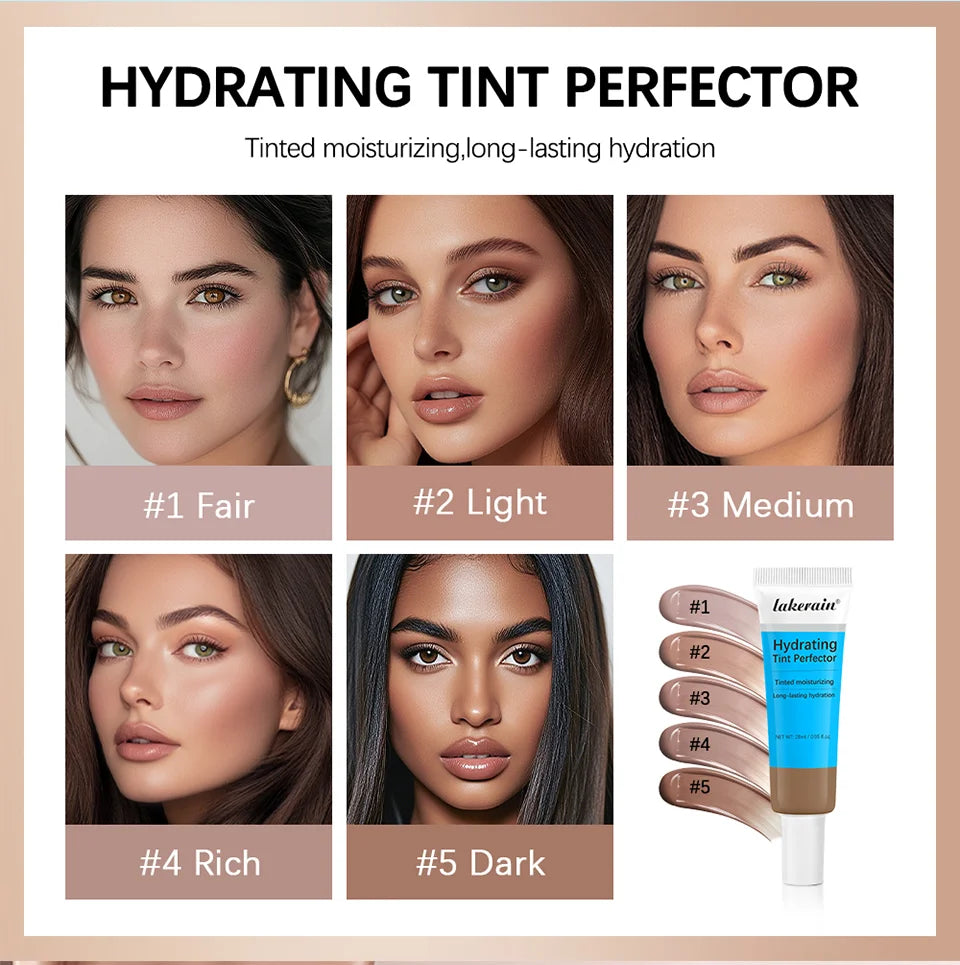 Hydrating Tinted Face Foundation for Smooth Skin - 8