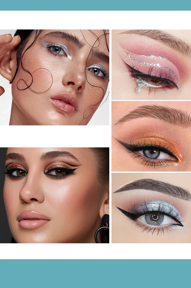 Peifen Double Head Liquid Eyeliner and Glitter Eyeshadow Pen