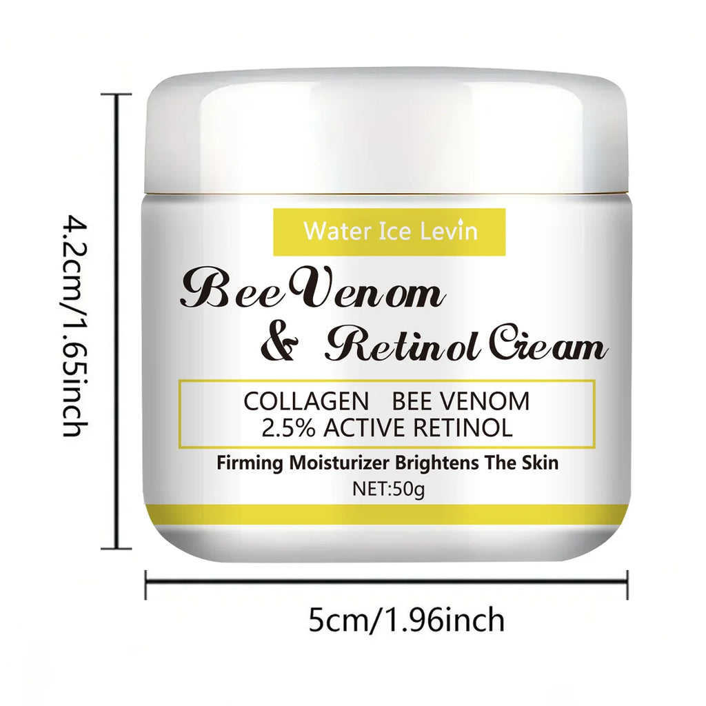 Bee Venom Retinol Cream Moisturizing Face and Body Firming Lotion