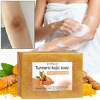 Turmeric Kojic Acid Soap Brightening Face and Body Cleansing Bar 100g