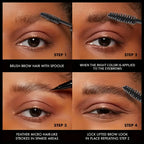 HEYXI Double Ended Eyebrow Dye Waterproof Long Lasting Brow Gel