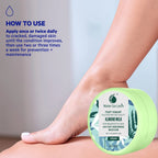 Ice Soothing Foot Cream Menthol Cooling Cracked Heel Repair Moisturizer