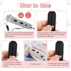 Heated Cat Hand Warmer Pillow with 5 Heat Settings