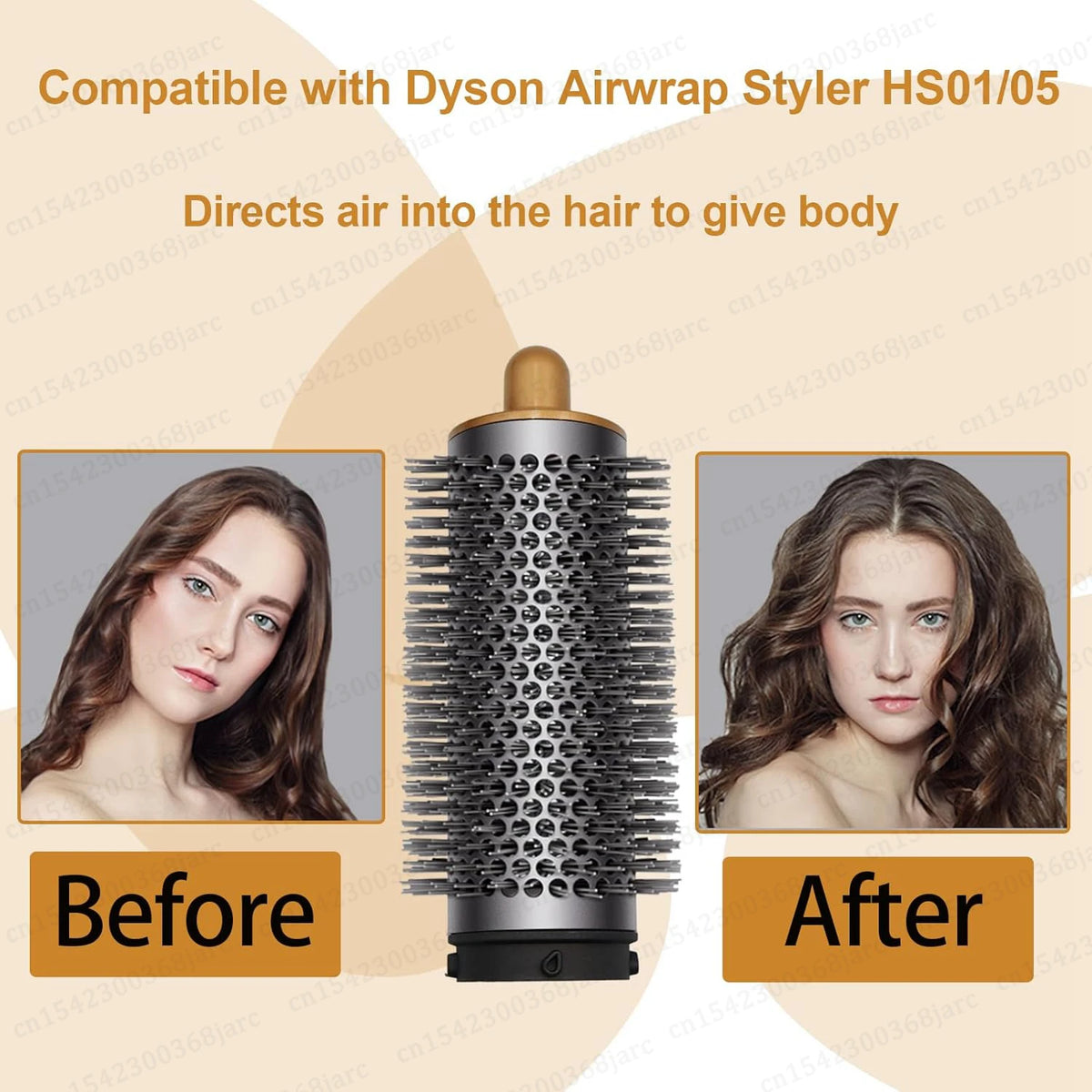 SenCiciMen X9 6-in-1 Hair Styler Hot Air Brush Curling Iron Dryer Set