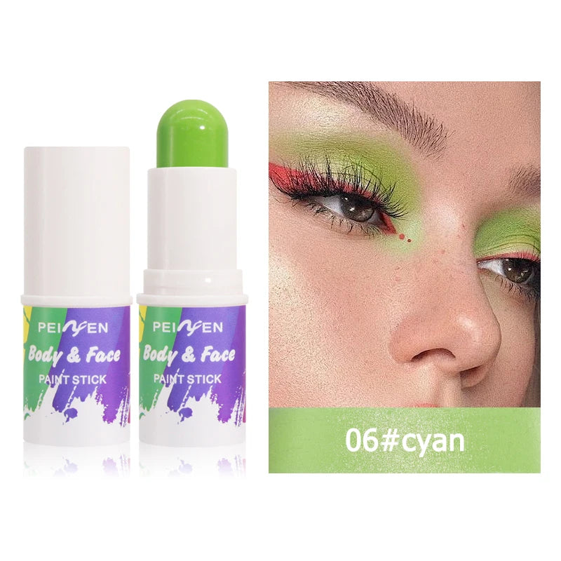 Peiwen Face and Body Paint Stick Waterproof Makeup for Parties - 23