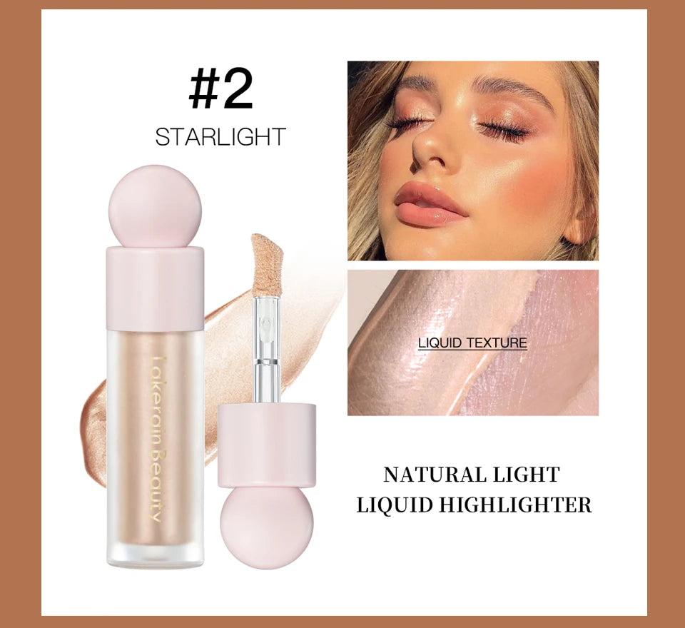 Liquid Highlighter for Radiant Glow and Natural Skin Brightening