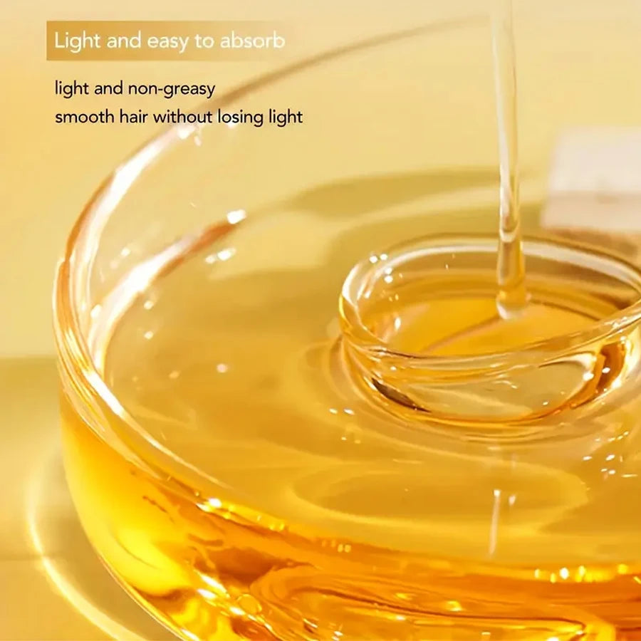 HEYXI Smooth Hair Care Essential Oil Spray for Dry Hair and Split Ends
