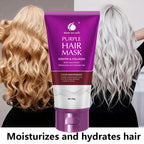 Water Ice Levin Purple Keratin Hair Mask Deep Conditioning Treatment