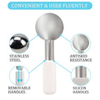 Stainless Steel Cooling Ice Globes for Facial Massage