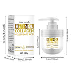 Retinol Collagen Hyaluronic Acid Face Cream Anti Aging Moisturizer
