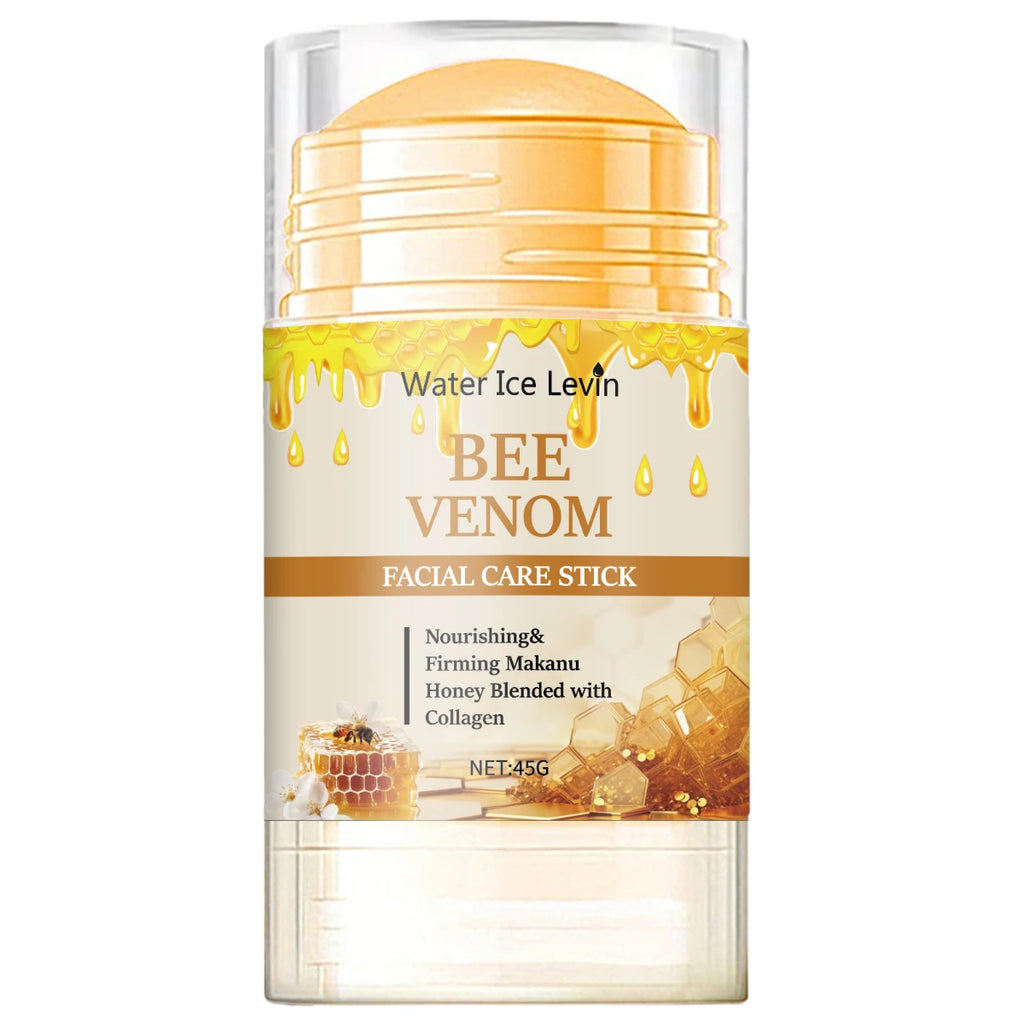 Bee Venom Honey Skincare Stick Portable Anti Aging Face Moisturizer