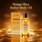 Mango Shea Butter Moisturizing Body Oil for Dry Skin