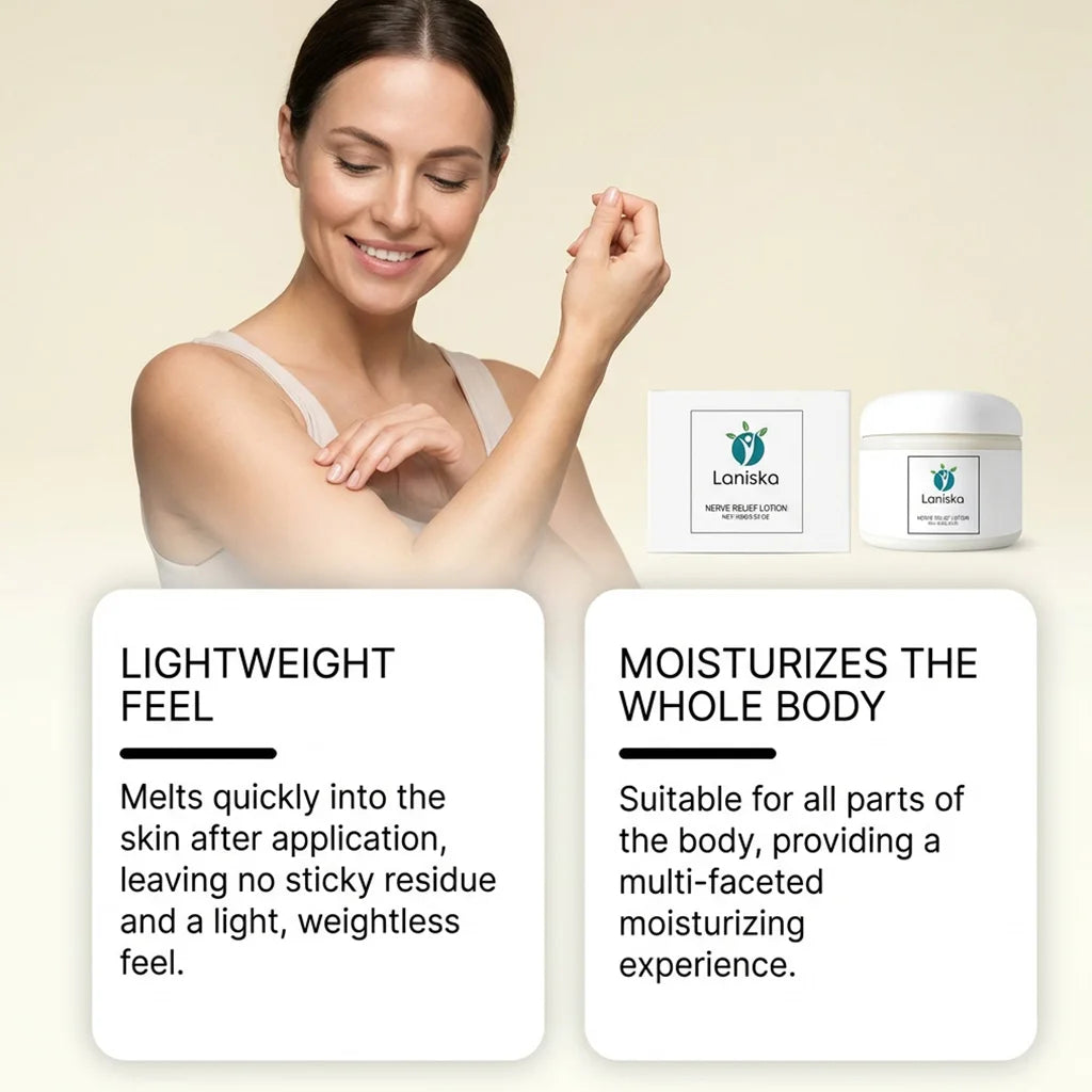 Soothing Nerve Relief Lotion for Tired Skin