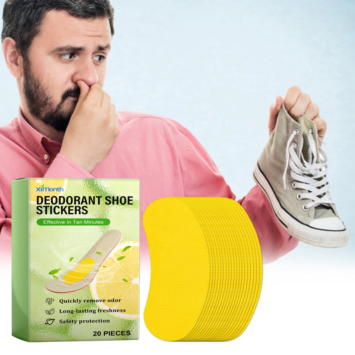Deodorizing Shoe Patches for Odor Removal and Freshness