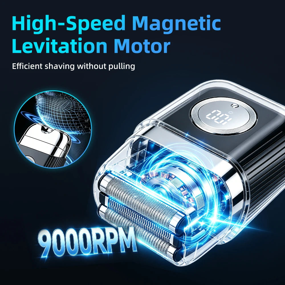 Portable Electric Foil Shaver for Men Wet and Dry Use - 11
