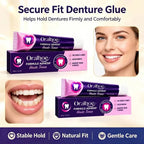 Silicone Denture Adhesive Reline Cushion for Secure Fit