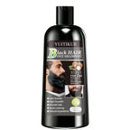 100ml Black Hair Dye Shampoo 10-in-1 Natural Nourishing Coloring