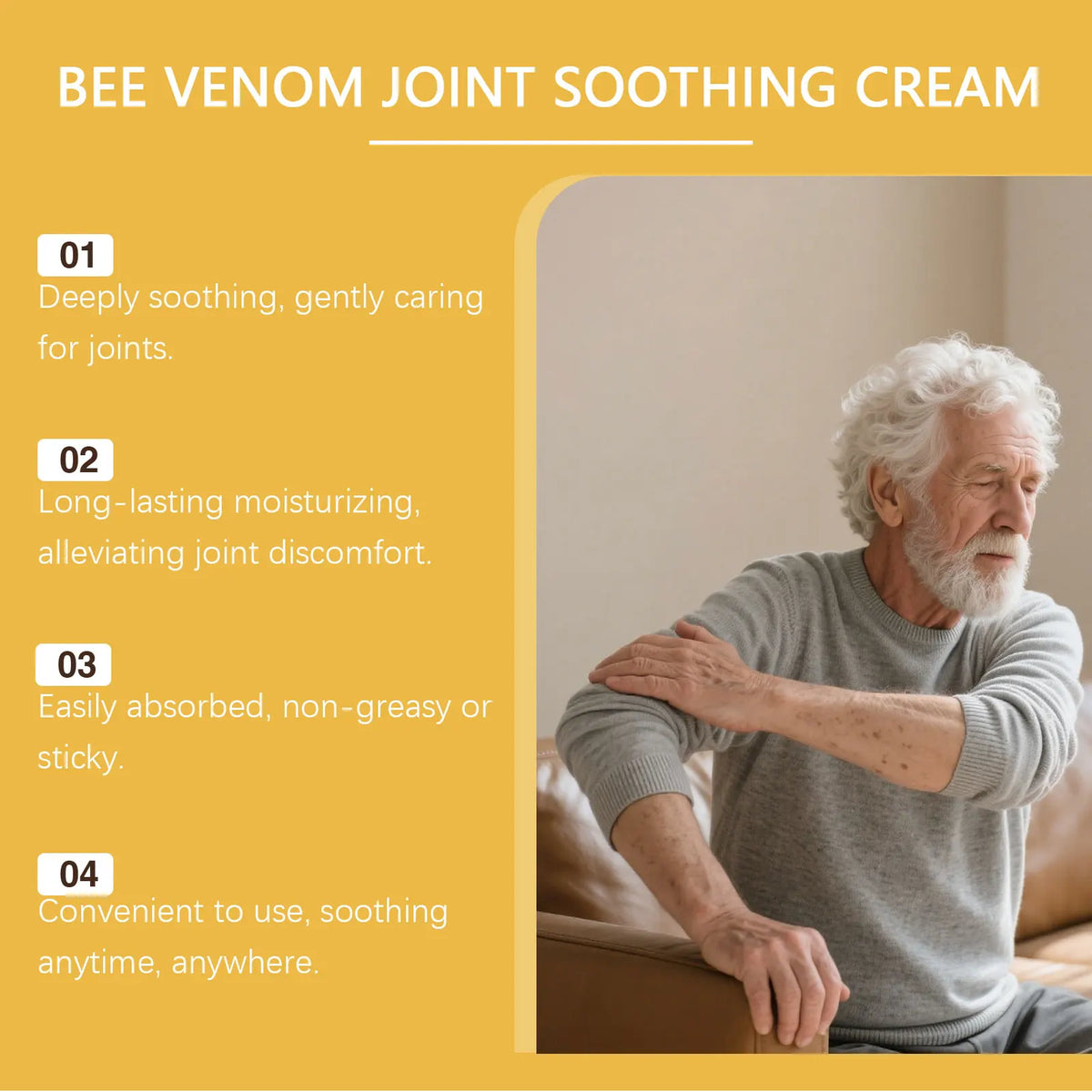 Bee Venom Joint Soothing Massage Cream