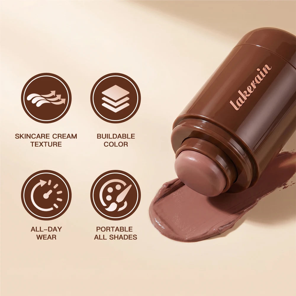 Cream Bronzer Stick for Natural Face Contouring