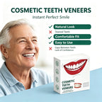 Comfortable Fit Silicone Denture Set with Storage Case