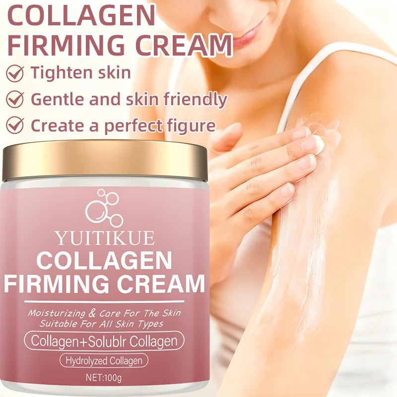 Collagen Firming Cream Skin Tightening and Anti Aging Body Moisturizer