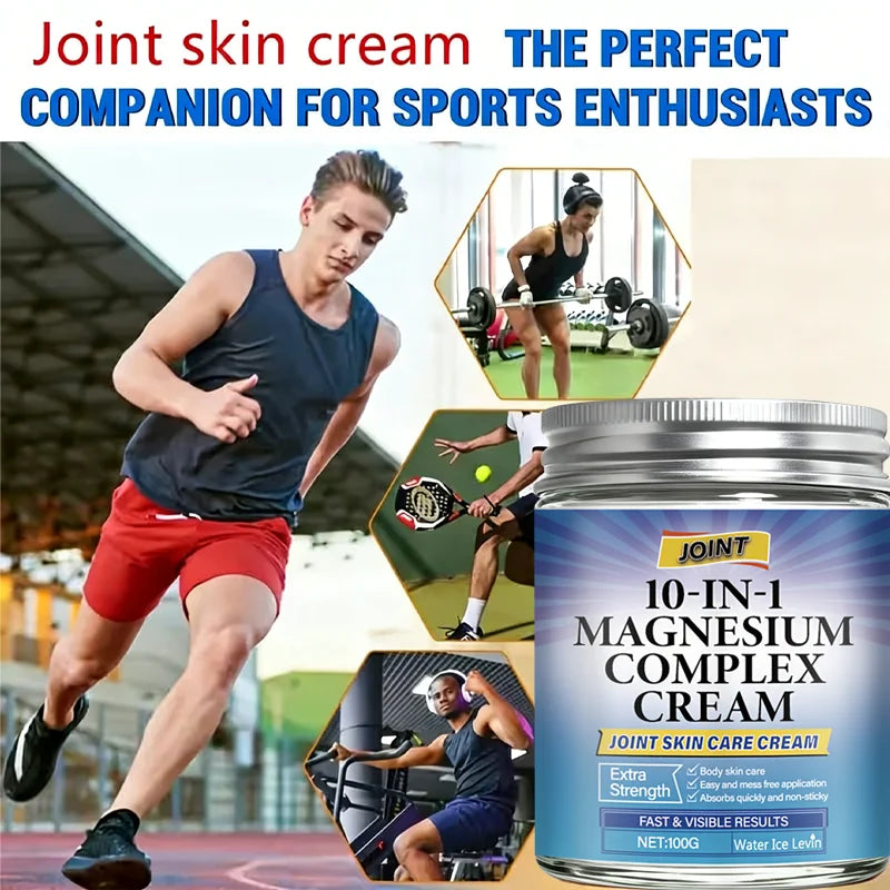 10 in 1 Magnesium Complex Cream Joint and Skin Care Moisturizer