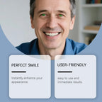Temporary Comfort Fit Cosmetic Denture Set